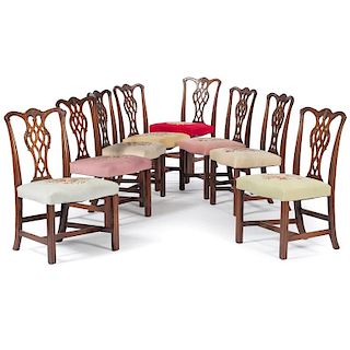 Chippendale-style Dining Chairs