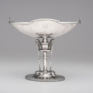 Gorham Coin Silver Pedestal Bowl