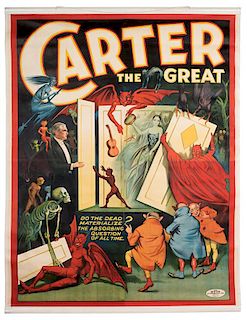 Carter the Great. Do the Dead Materialize? The Absorbing Question of All Time.