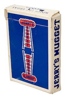Jerry’s Nugget Blue-Back Playing Cards.