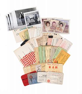 Collection of Fred Rickard’s Magical Society and Organization Membership Cards.