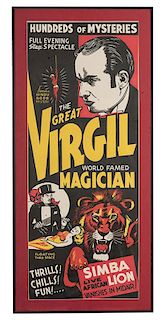 The Great Virgil. Pair of Posters.