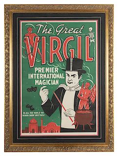 The Great Virgil. Premier International Magician.