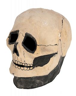 Vintage Spook Show Skull Mask.