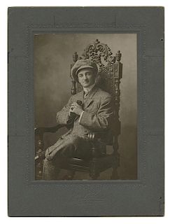 Early Cabinet Photo of Nicola.