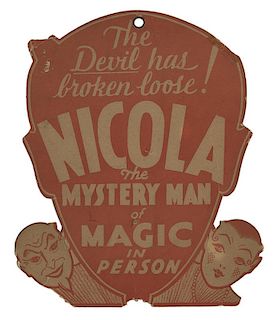 Nicola. The Devil Has Broken Loose! The Mystery Man of Magic in Person.