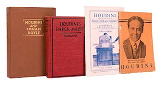 Two Books and Two Pamphlets on Houdini.