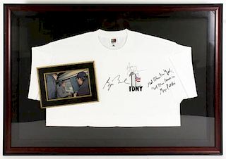 FDNY 9.11 Signed T-Shirt & Photograph