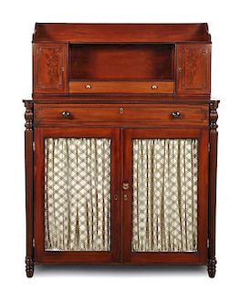 A Regency Rosewood Chiffonier, Gillows, Height 49 x width 37 x depth 15 1/2 inches.