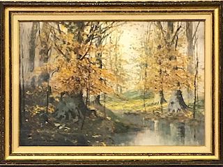 Robert William Wood "Autumn Creek"