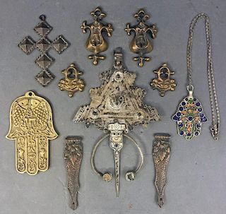 Grouping of Metal Ornaments