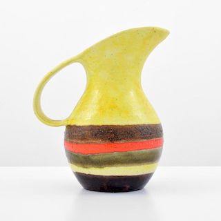 Large Guido Gambone Pitcher/Vase
