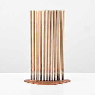 Val Bertoia 2 ROWS FOR CURVED SOUND Sculpture