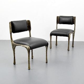 Pair of Paul Evans Dining/Side Chairs