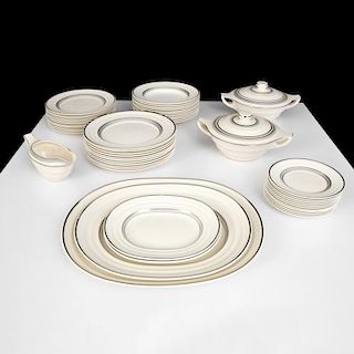 Keith Murray MOONSTONE Dinnerware Set, 51 Pieces