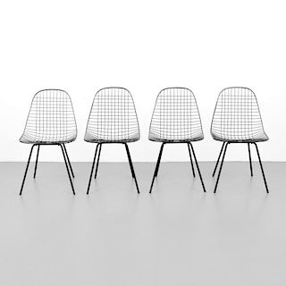 Charles & Ray Eames DKR Chairs, Set of 4