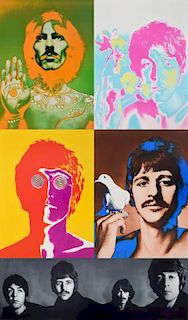5 Richard Avedon The Beatles Posters, 1st Edition