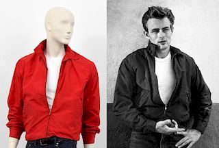 James Dean REBEL WITHOUT A CAUSE Red Jacket, 1955