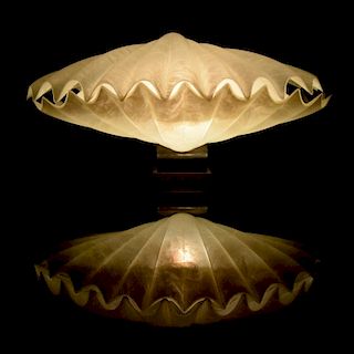 Large Rougier Clam Lamp