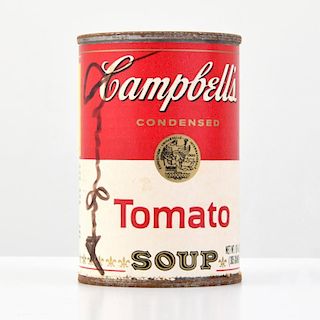Campbell's Tomato Soup Can, Signed Andy Warhol
