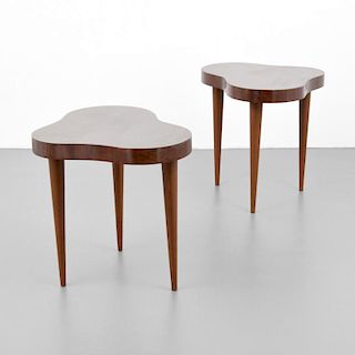Pair of Gilbert Rohde CLOUD Side Tables
