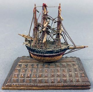 Miniature Ship Model "President Hoover"