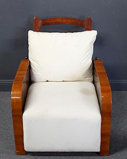 Art Deco Recliner Chair.