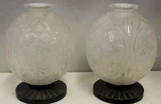 A Pair of J. Viard Made in France Vases.