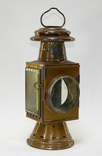 Merryweather & Son Copper Fire Engine Lantern