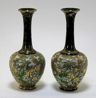 PR Royal Doulton Chineware Pottery Vases