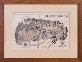 20TH CENTURY SCHOOL: LOS ANGELES COUNTRY CLUBS