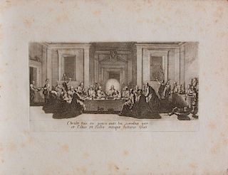 AFTER JACQUES CALLOT (1592-1635): LA GRANDE PASSION: FIVE PLATES