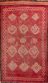 MOROCCAN ROSE-GROUND RUG