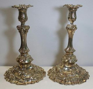 Pair of Large Tiffany & Co. Silver-Soldered