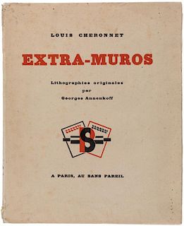 [ANNENKOFF] CHERONNET, LOUIS, EXTRA-MUROS, 1929