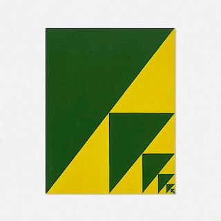 Mark Dagley, Endless Sequence (Green & Yellow)