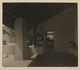 Doel Reed (1895-1985), "Mexican Kitchen"