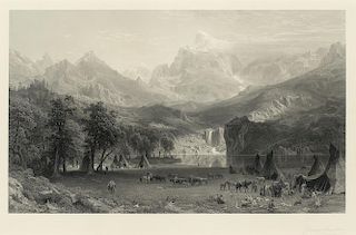 Albert Bierstadt (1830-1902), "The Rocky Mountains"
