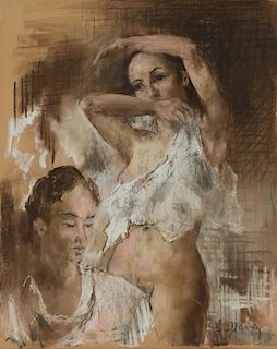 Randall Davey (1887-1964), "Nude Scene"