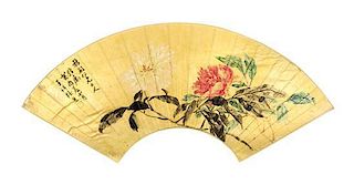 * Zhang Xiong, (1803-1886), Flowering Peonies