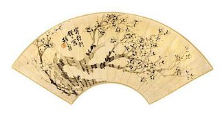 * Hu Gongshou, (1823-1886), Flowering Prunus