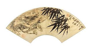 * Hu Gongshou, (1823-1886), Bamboo