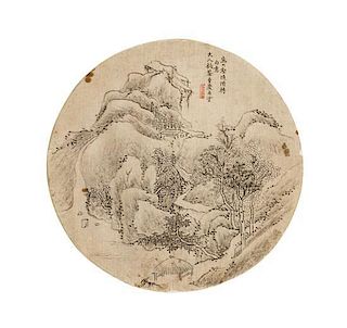 * Chen Chongqing, (1845-1928), Landscape