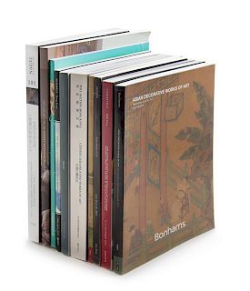 One Hundred and Twelve Auction Catalogues Pertaining to Asian Arts and Chinese Works of Art
