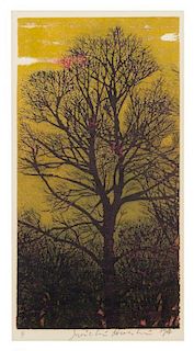 * Hoshi Joichi, (1913-1979), Tree