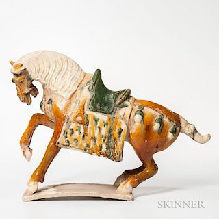 Sancai-glaze Pottery Horse