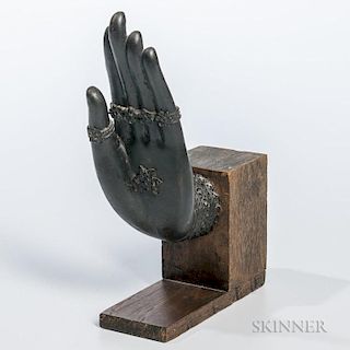 Bronze Buddha Hand