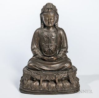 Bronze Figure of Guanyin