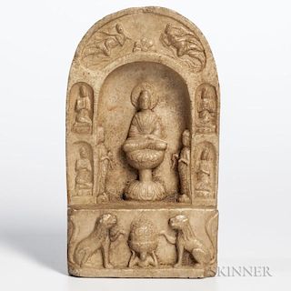 Stone Buddhist Stele