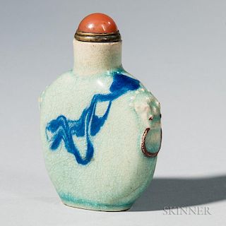 Guyue Xuan Porcelain Snuff Bottle